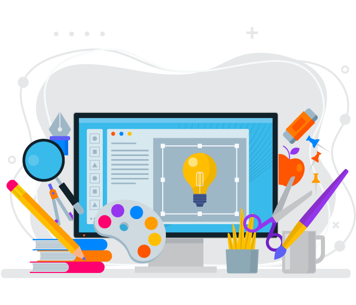 Freelance graphic designer